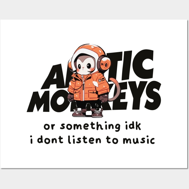 Arctic Monkeys or Something idk i dont listen to music Wall Art by Tandit Store